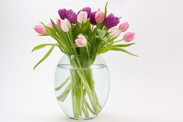 花束をプレゼントされたら 花瓶選び 長持ちの方法までを解説 鏡花水月 花つむぎ